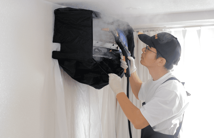 家用电器拆洗、冲洗、抑菌洗三个环节的高温蒸洗